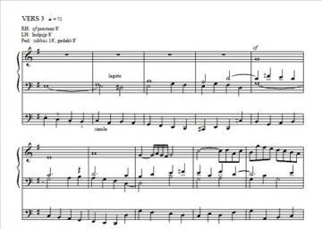 Weegenaar, Ab - Twee Psalmen voor orgel