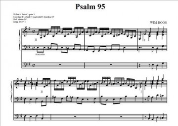 Roos, Wim - Psaumes Nostalgiques, Nostalgische bewerkingen over de Psalmen