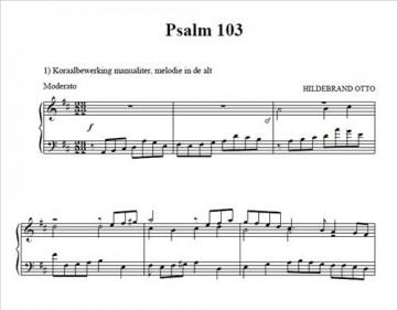 Otto, Hildebrand - 8 Psalmbewerkingen