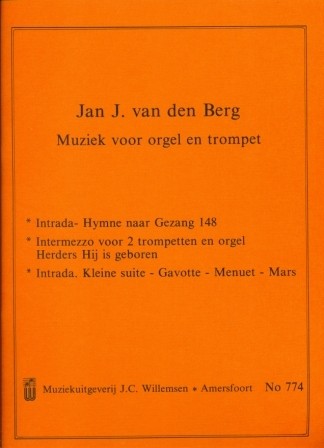 Berg, J. van den - Muziek voor orgel en trompet