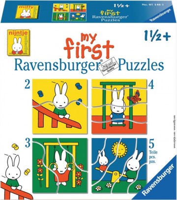 4005556071463 ravensburger nijntje   my first puzzle 2345 stukjes   kinderpuzzel 4005556071463