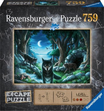 4005556164349 ravensburger escape puzzle 7 curse of the wolves   759 stukjes 4005556164349 164349 164349