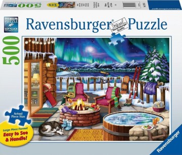 4005556167913 ravensburger puzzel noorderlicht      legpuzzel   500 stukjes 4005556167913