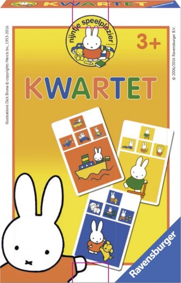4005556207169 ravensburger   nijntje ontdekt de wereld   kwartet 7169 4005556207169