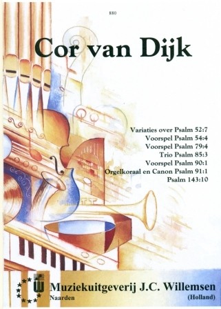 Dijk, Cor van - Zeven mooie Psalmbewerkingen