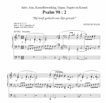 Wilde, Peter de - Psalmen in het kerkelijk jaar (1)