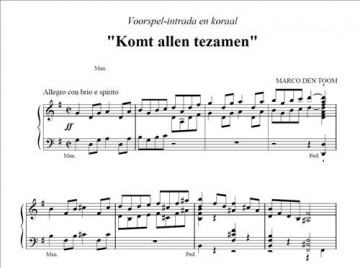 Toom, Marco; Dijk, Cor van ea - Kerstmuziek (47pagina's!)