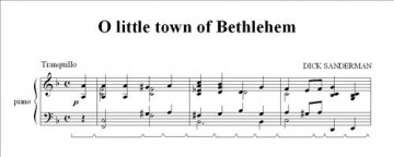 Sanderman, Dick - Gloria in Excelsis Deo (piano; zeer mooi!)