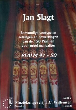 Slagt, Jan - Eenvoudige Psalm voorspelen deel 5 (Psalm 41-50)