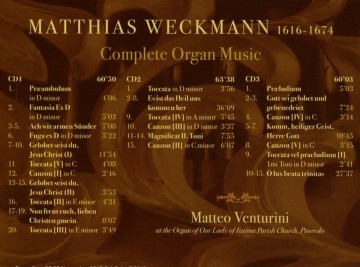 5028421952291 mattaeo venturini weckman complete organ music 5028421952291 concent inhoud
