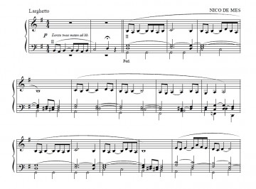 Mes, Nico de - Herinneringsbundel Johan de Heer