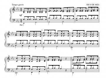 Mes, Nico de - Herinneringsbundel Johan de Heer