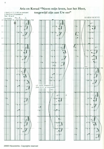 Hoeve, Harm - Deel 5 Koraalbewerkingen (Klavar)