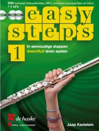 Kastelein, Jaap - Easy Steps 1 (dwarsfluit leren spelen)