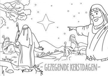 65509284 kleurkaarten ere zij god gezegende kerstdagen baaij 2