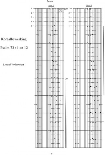 Verkamman, Lenard - Koraalbewerkingen (6) (Klavar)