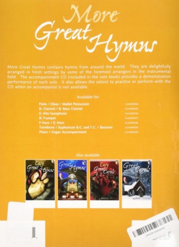 Curnow, James arr - Gezangen (2) More Great Hymns (Bes Trumpet) (Boek + CD)