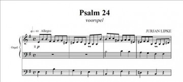 Lipke, Jurjan - Vier Psalmen voor orgel