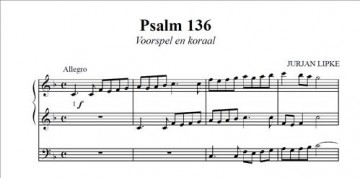 Lipke, Jurjan - Vier Psalmen voor orgel