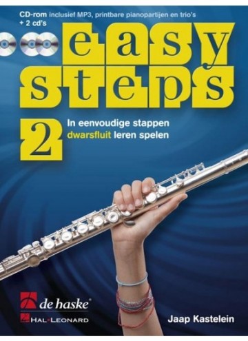 Kastelein, Jaap - Easy Steps 2 (dwarsfluit leren spelen)