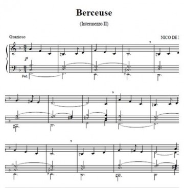 Mes, Nico de - Orgelcahier (1)