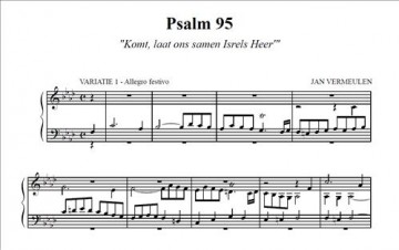 Vermeulen, Jan - Psalmen voor orgel (deel 3)