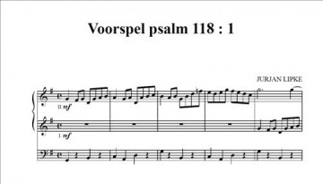 Lipke, Jurjan - Drie Psalmen voor orgel