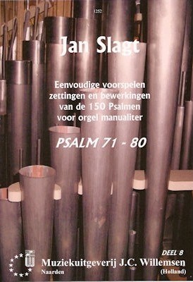 Slagt, Jan - Eenvoudige Psalm voorspelen deel 8 (Psalm 71-80)