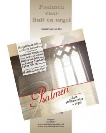 Wit, Marjolein de - Bladmuziek Psalmen voor orgel en fluit