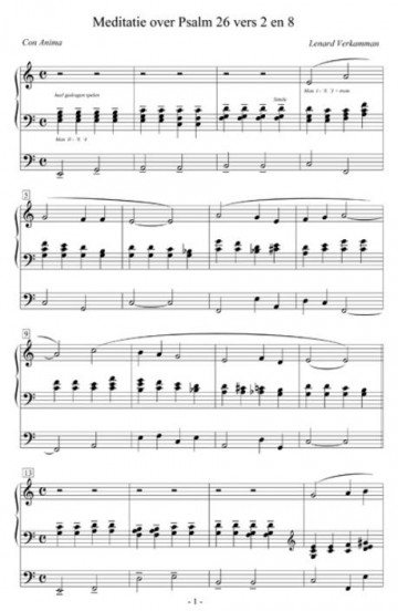 Verkamman, Lenard - Rondom de eredienst (1)