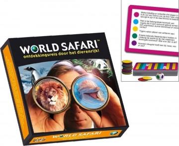 8715659001729 world safari ontdekkingsreis door het dierenrijk spellejtes spel spellen 8715659001729