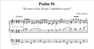Alblas, Wim - Drie Psalmen voor orgel