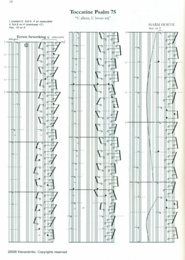 Hoeve, Harm - Deel 8 Koraalbewerkingen (Klavar)