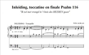 Alblas, Wim - Drie Psalmen voor orgel