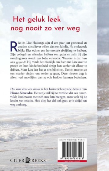 9789020537413 schreuder hanneke   ons hart kent een limiet 9789020537413 b