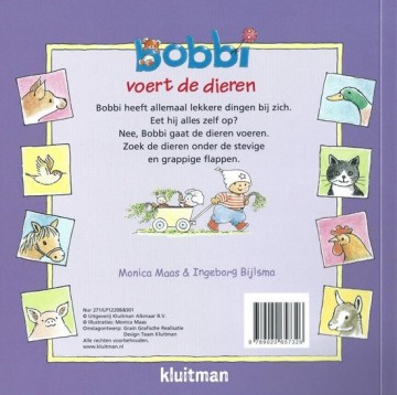 9789020657326   back   bobbi voert de dieren flapboek