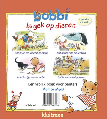 9789020683486 maas monica   bobbi is gek op dieren 9789020683486 b