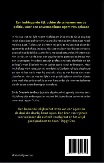 9789021343303 diederik de geus niets is wat het lijkt 9789021343303 achterkant