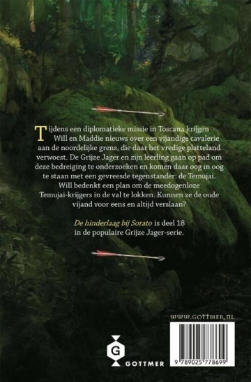 9789025778705john flanagan de grijze jager deel 18 back 9789025778705 uitgeverij gottmer 9789025778705