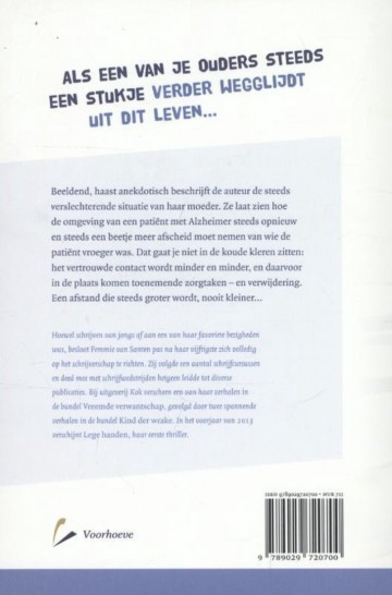 9789029720700 femmie van santen dag mama 9789029720700 flaptekst