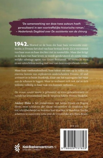 9789029737630 audrey blake de vrouw zonder naam 9789029737630 back