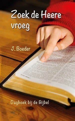 9789033131196 boeder j   zoek de heere vroeg 9789033131196
