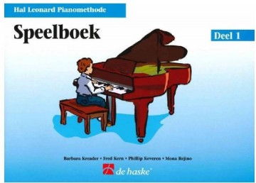 9789043104722 hal leonard pianomethode speelboek deel 1 9789043104722