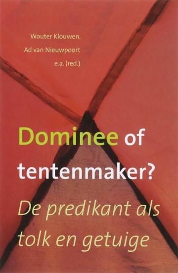 9789043514637  klouwen wouter   dominee of tentenmaker 9789043514637