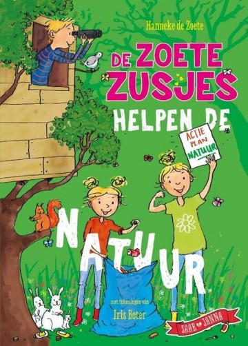 9789043923842 zoete hanneke de   de zoete zusjes helpen de natuur 9789043923842 0