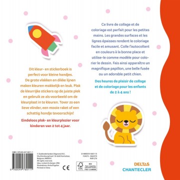 9789044769111 happy sticker color 2 4 jaar 9789044769111 a