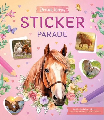 9789044771176 dream horses sticker parade 9789044771176