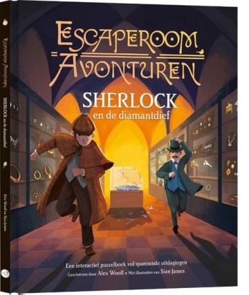 9789045329949woolf alex   escape room avonturen sherlock en de diamantdief9789045329949 front