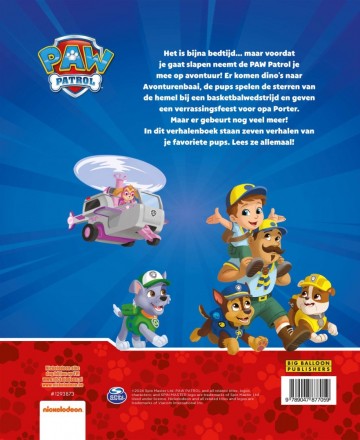 9789047877059 verhaaltjes van paw patrol voor het slapengaan 9789047877059 b