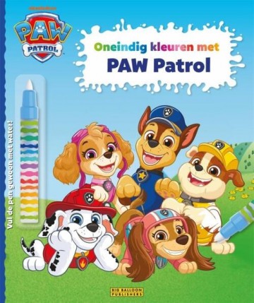9789047881087 paw patrol   oneindig kleuren met paw patrol 3 9789047881087 a